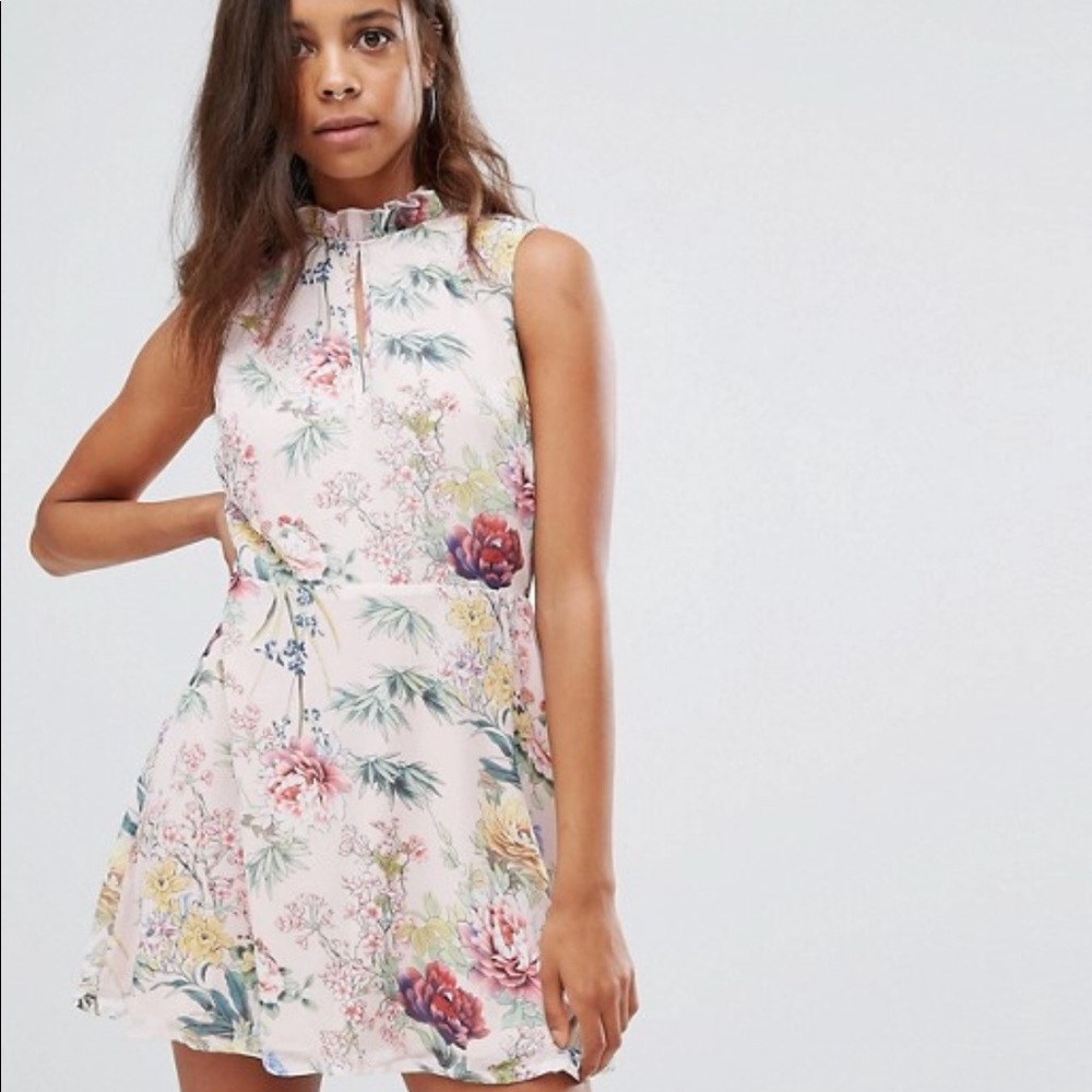 Missguided floral dress